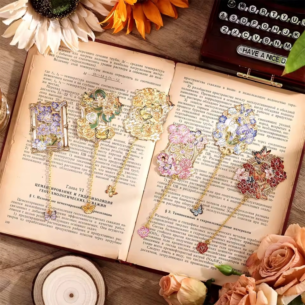 Choose 1: Enamel Metal Bookmark